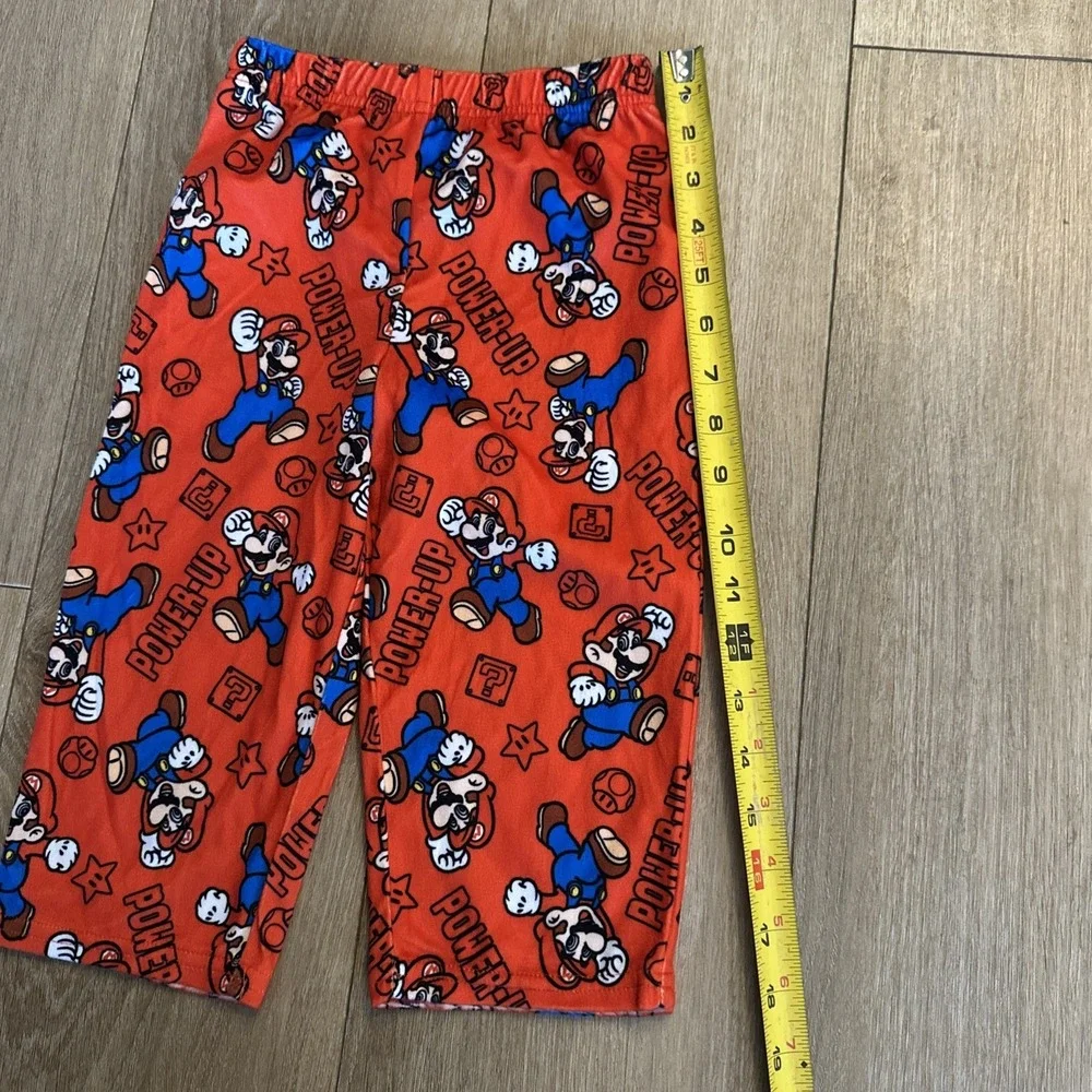 Super Mario Nintendo Toddler Size 2T‎ Pajama Set Power Up Long Sleeve NWT